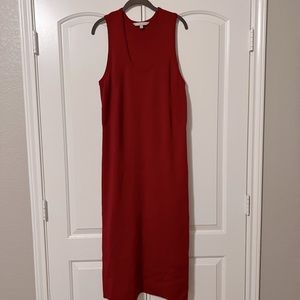 Red sweater dress (XL)